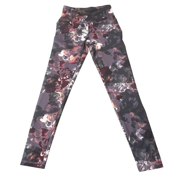 Balance Collection Womens High-Waist Floral Print Leggings Medium Yoga Activewea - Picture 1 of 6